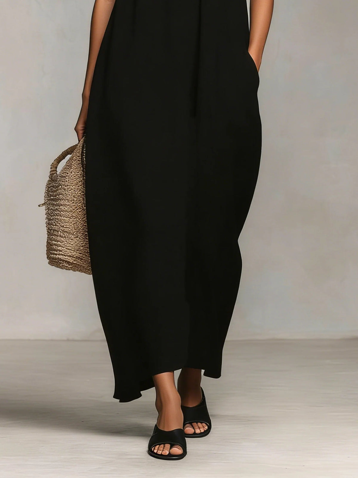 Dolores™ | Vestido Maxi con Bloques de Color y Tirantes Finos
