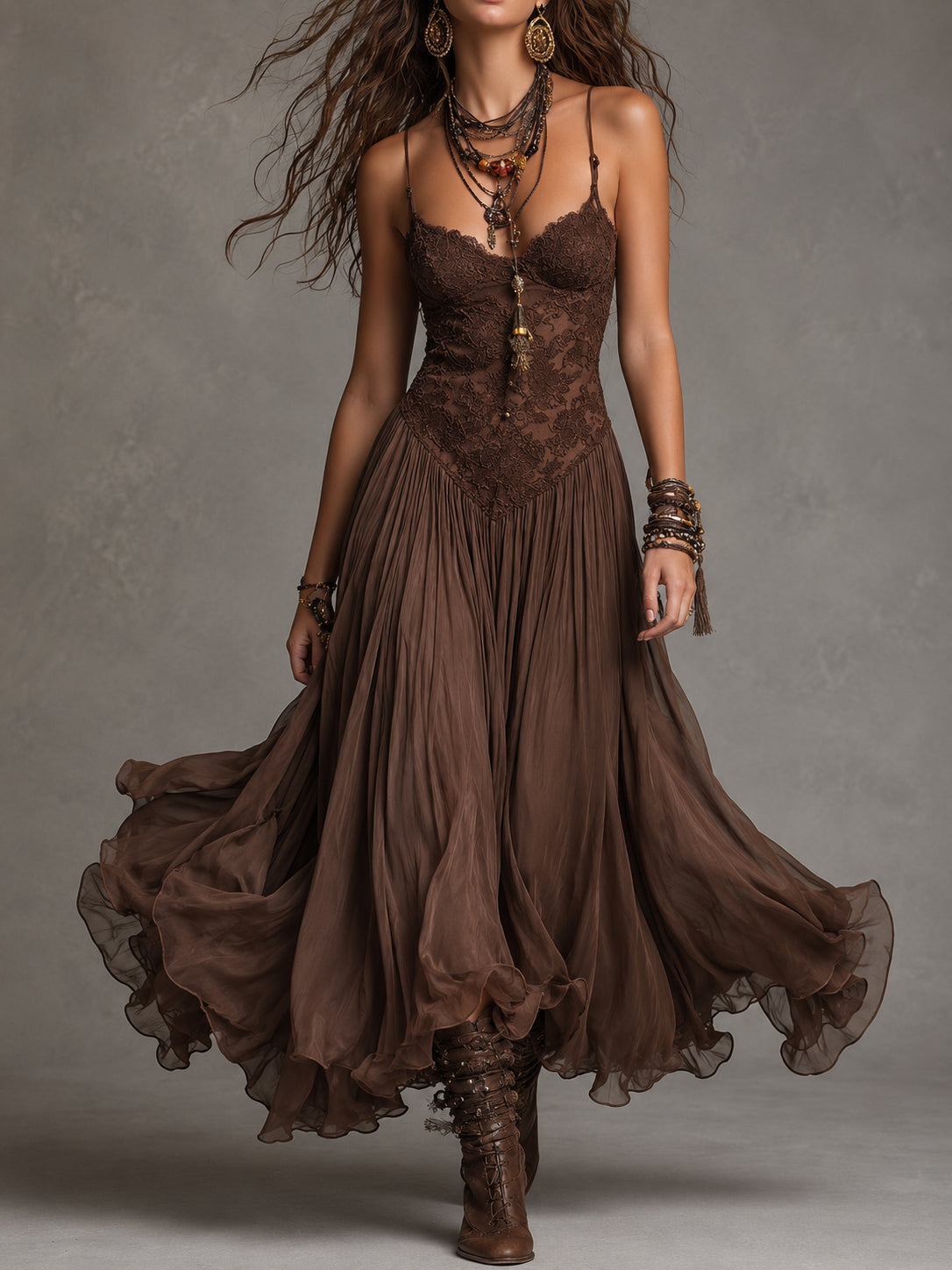 Teresa™ Vestido Largo Sofisticado