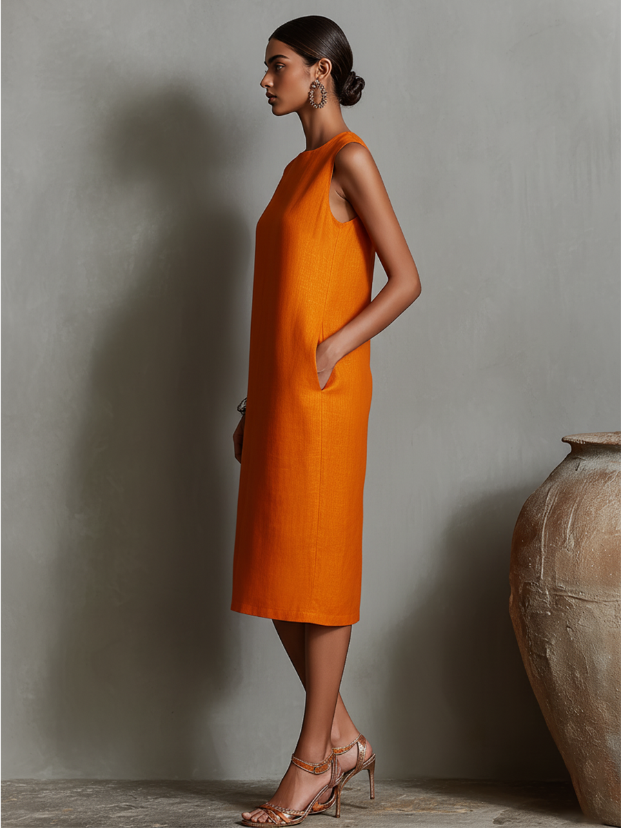 Cecilia™ Vestido Midi de Lujo
