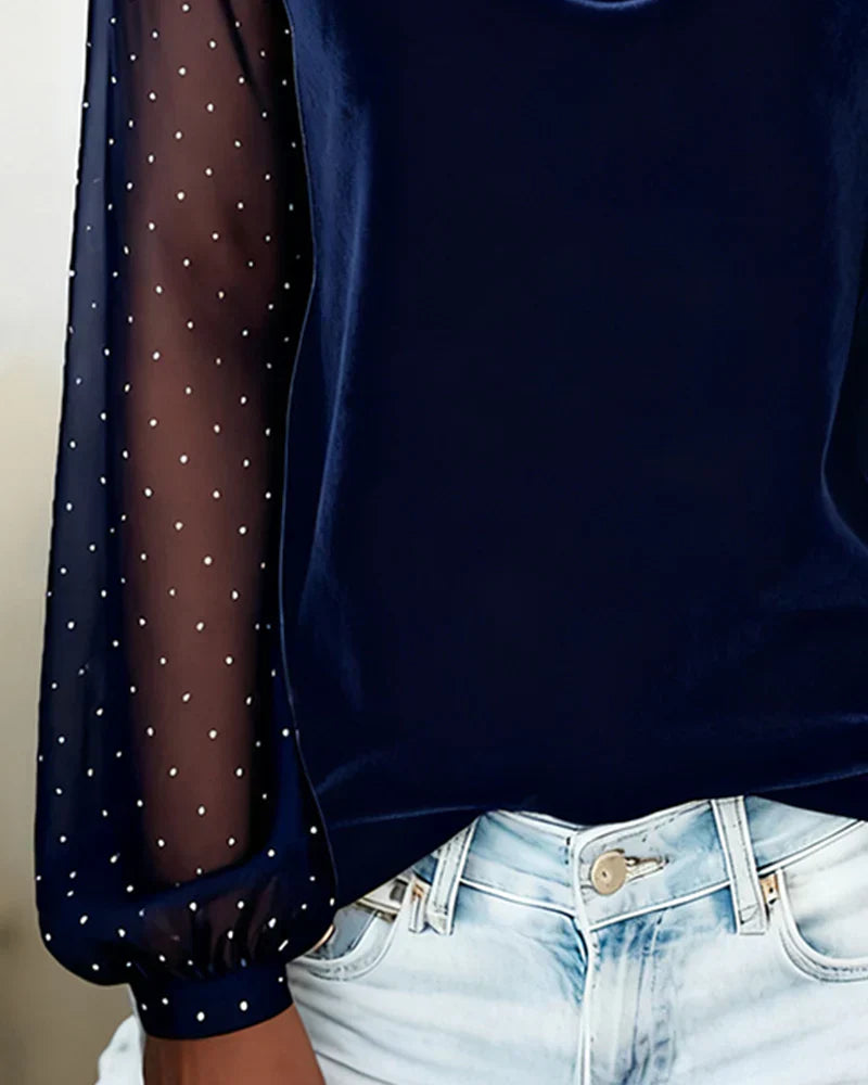 Andrea™ Blusa Floral de Lujo