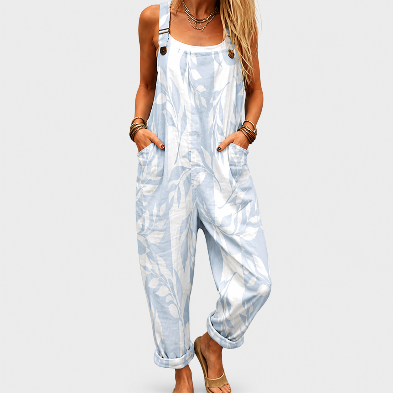 Inés™ | Enterizo Estampado Cómodo