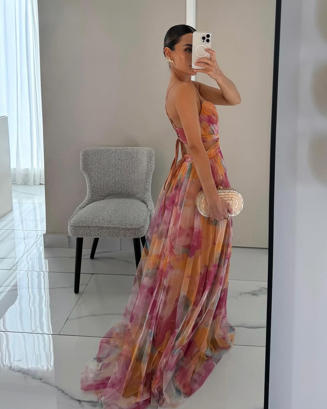 Giselle™ | Vestido Maxi Encantador con Estampado Floral
