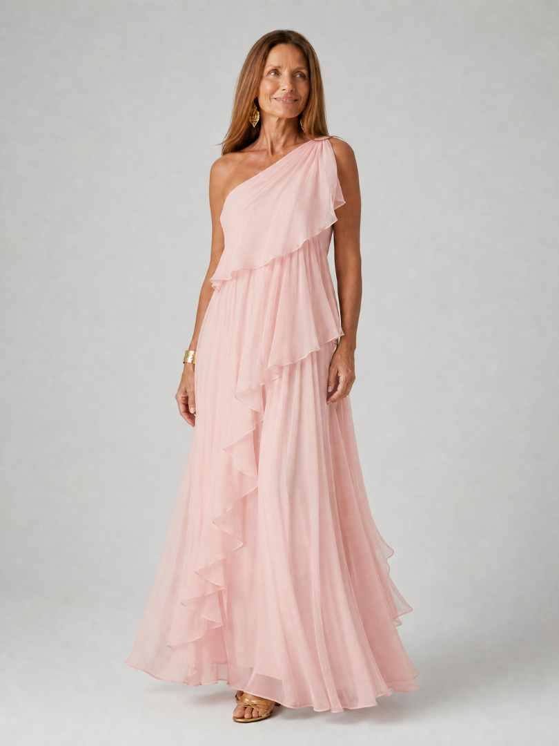 Tracey™ | Vestido Maxi con Volantes