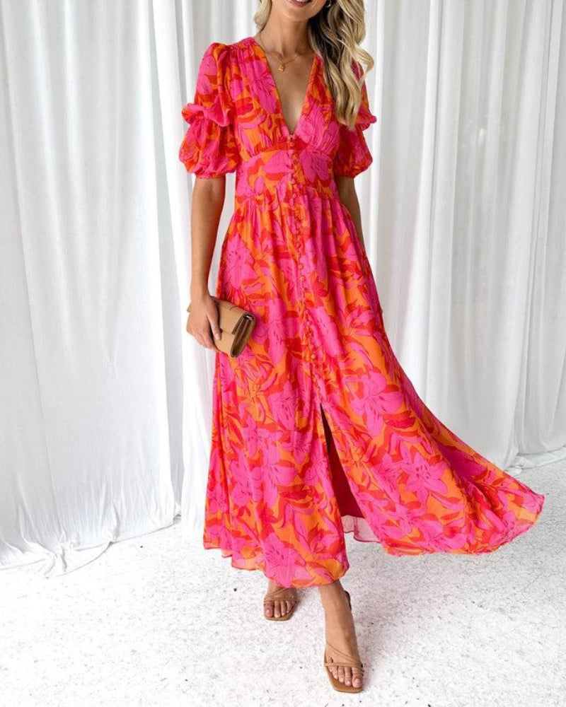 Armonía™ | Maxi Vestido Destello Solar