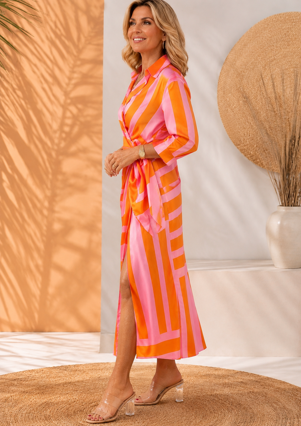 Olivia™ Vestido Midi de Lujo