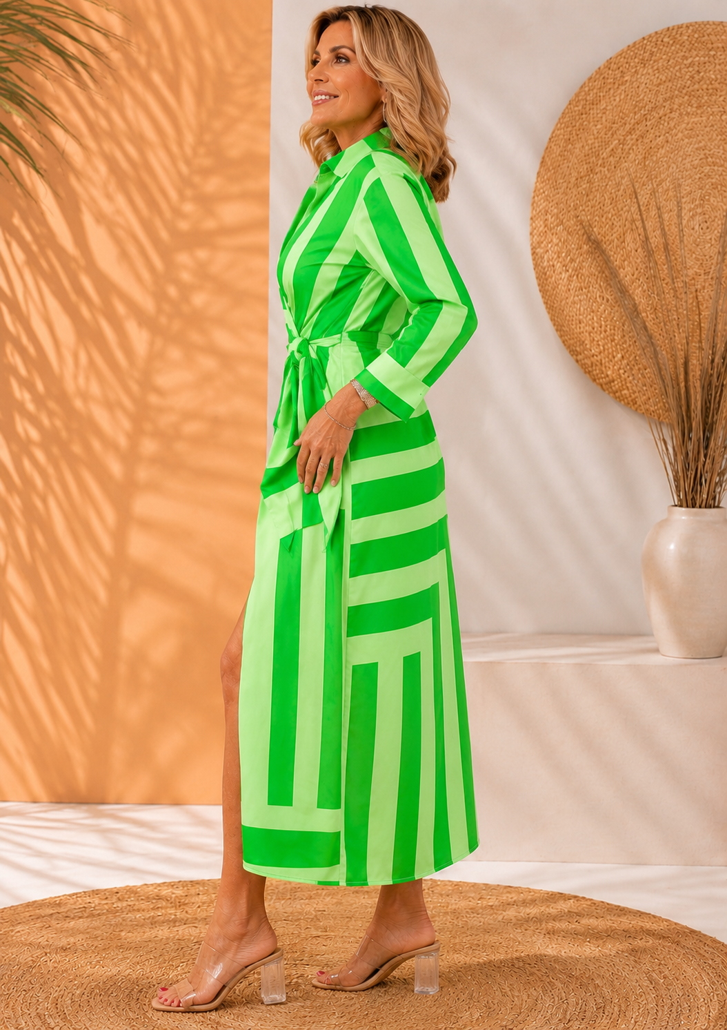Olivia™ Vestido Midi de Lujo
