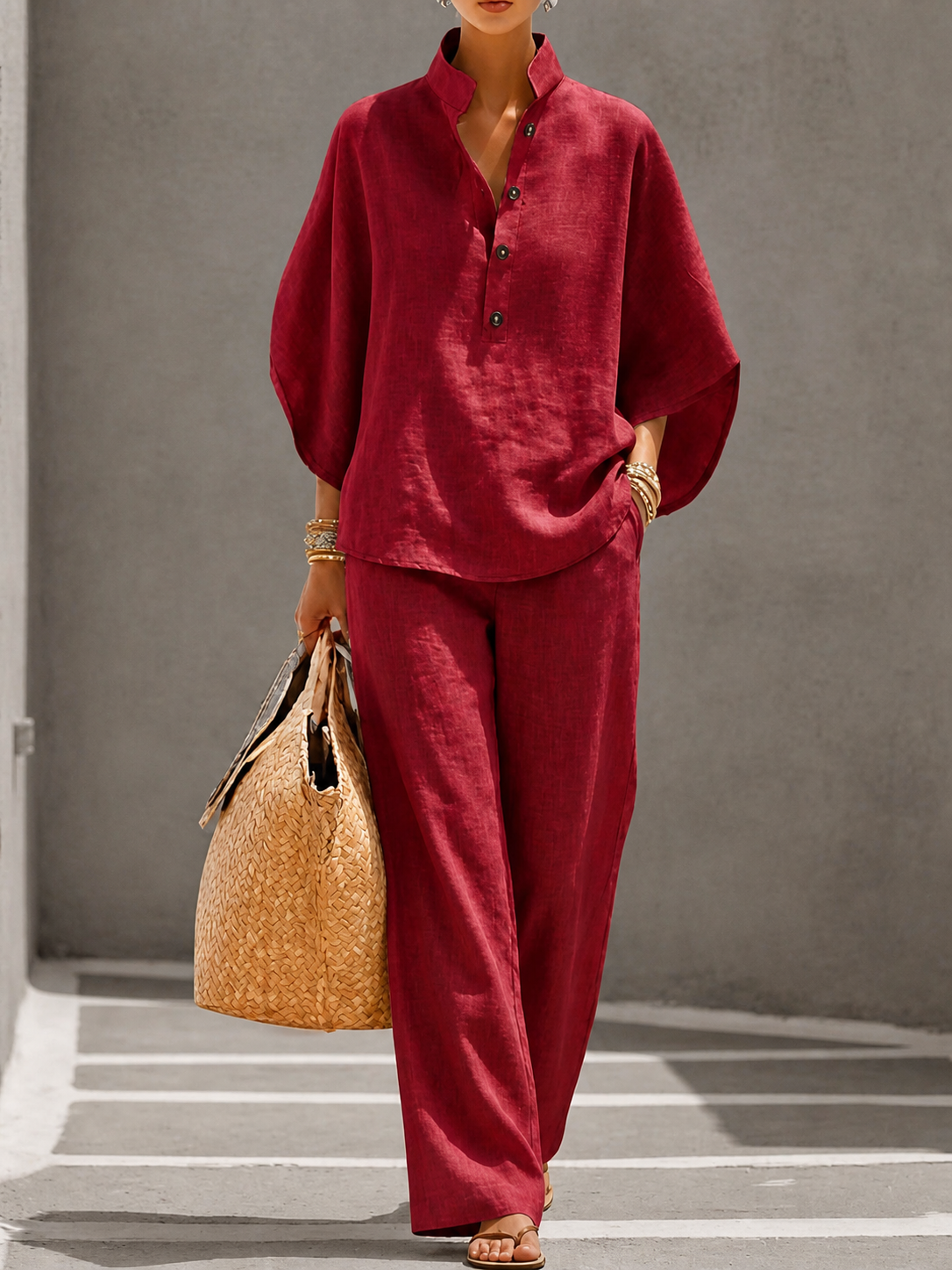 Carlota™ | Conjunto Dos Piezas Palazzo