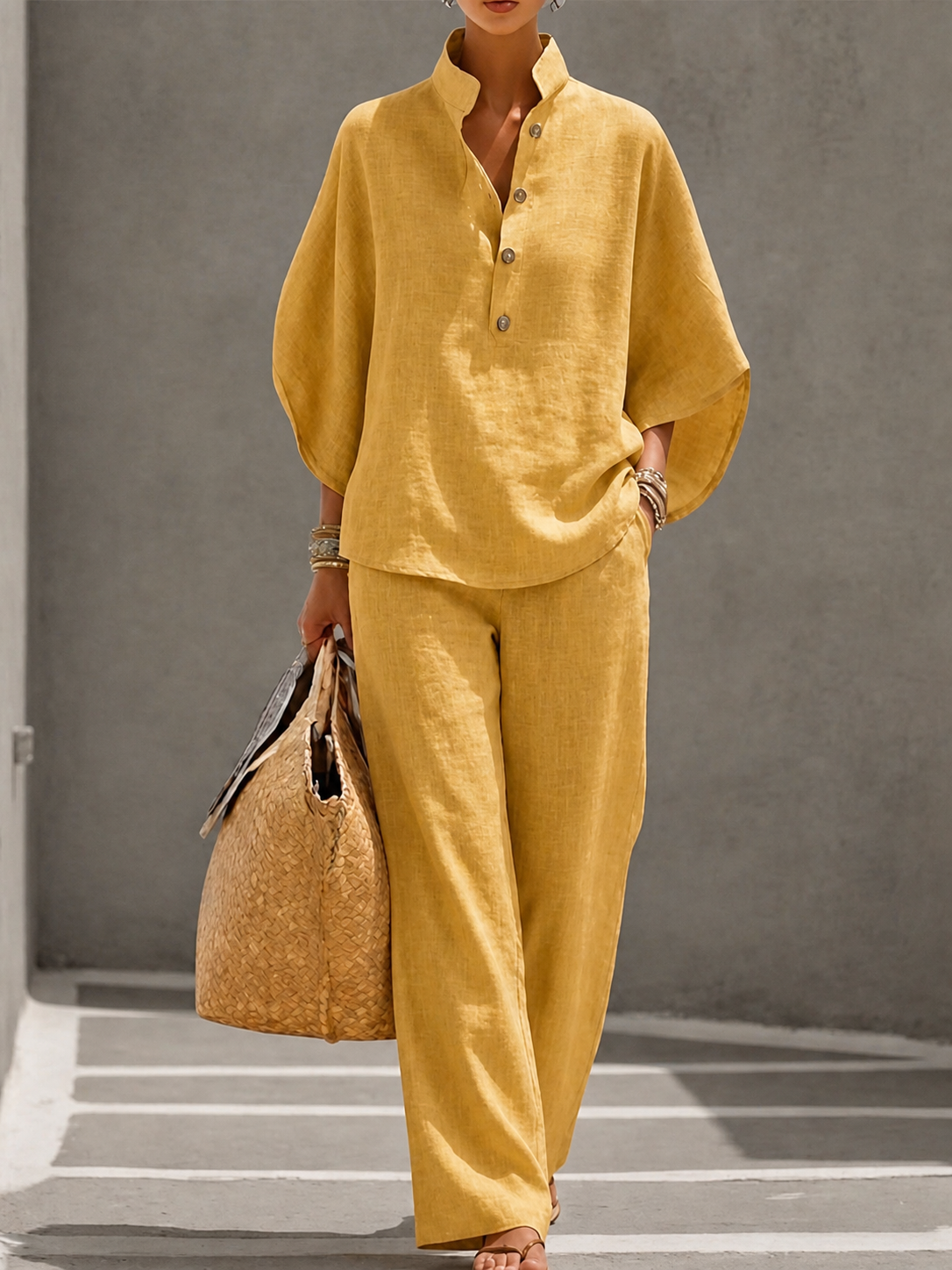 Carlota™ | Conjunto Dos Piezas Palazzo