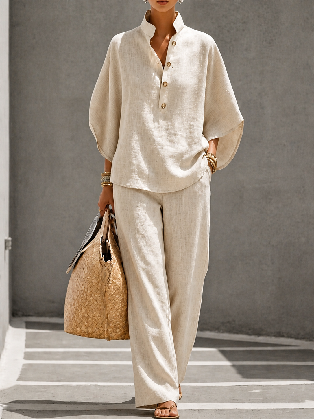 Carlota™ | Conjunto Dos Piezas Palazzo