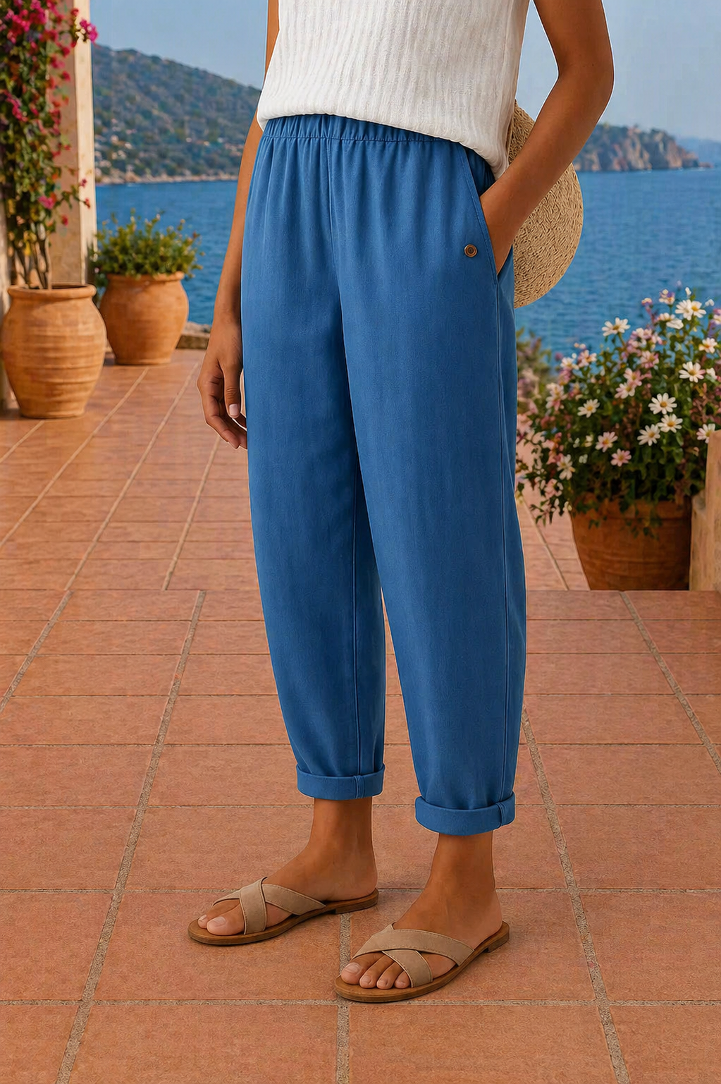 Rosa™ Pantalón Casual Atemporal