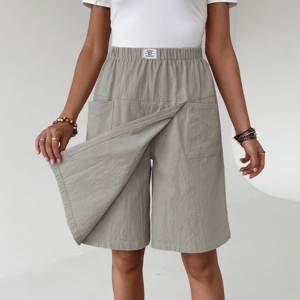 Libertine™ | Skort Cintura Elástica con Bolsillos