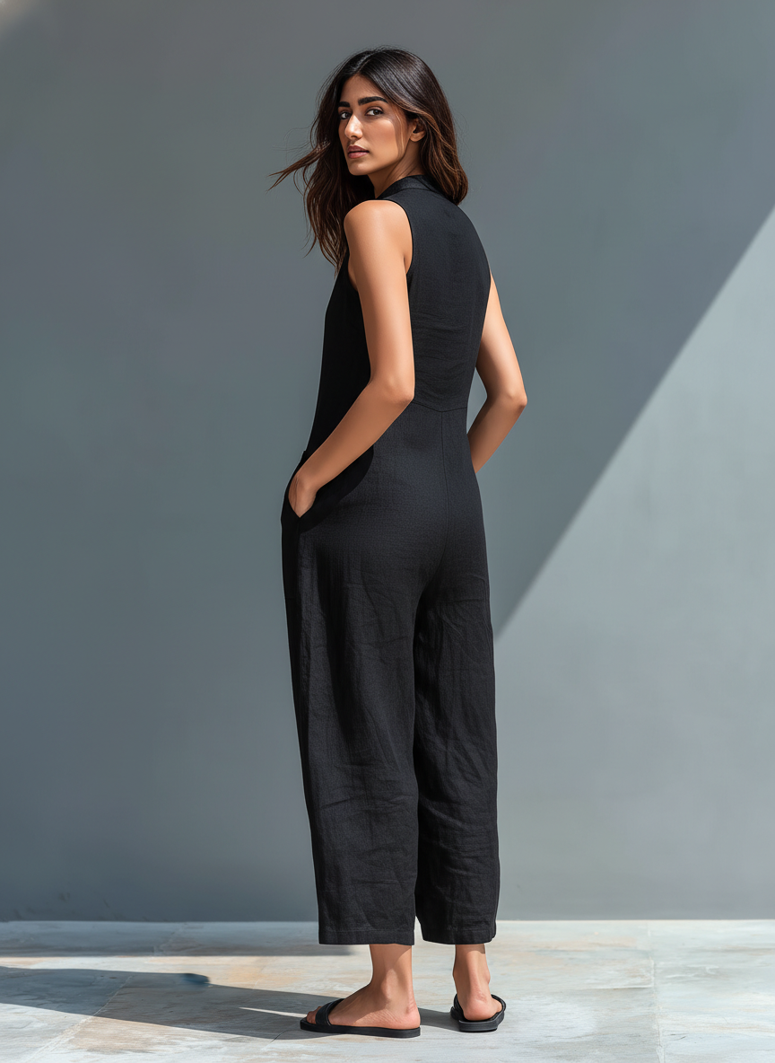 Adela™ | Mono Largo Fluido con Bolsillos