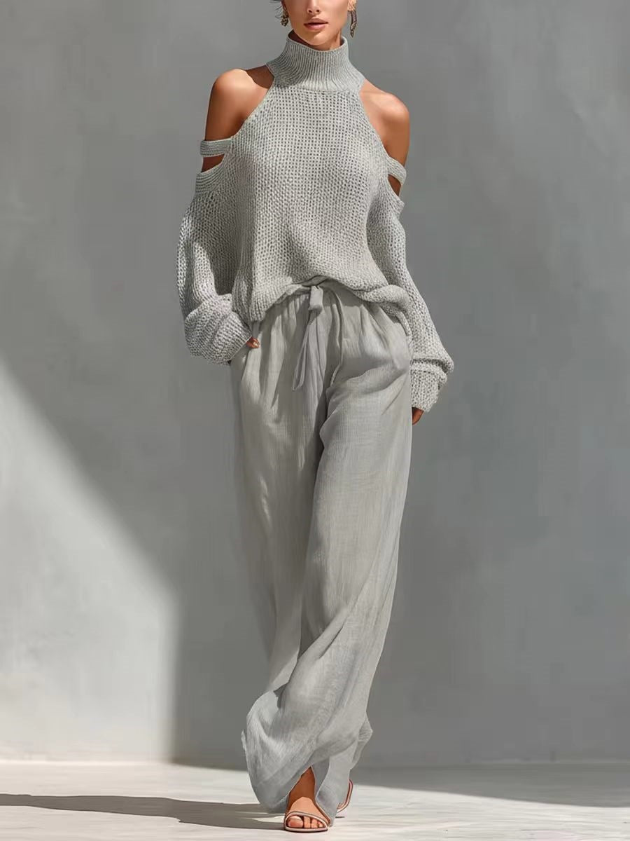 Consuelo™ | Conjunto de Punto y Lino