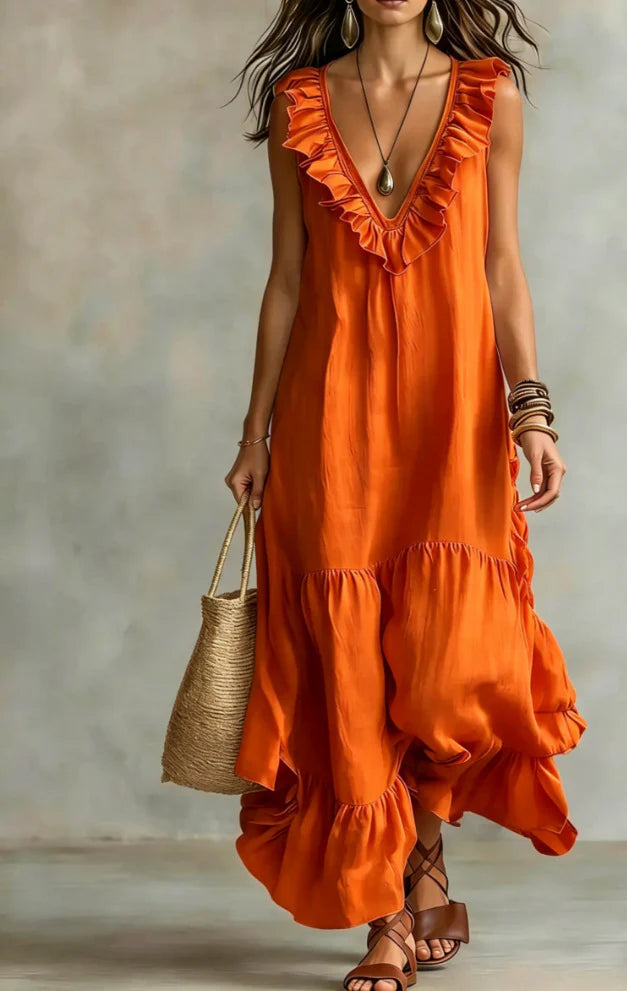 Alejandra™ Vestido Boho Sofisticado