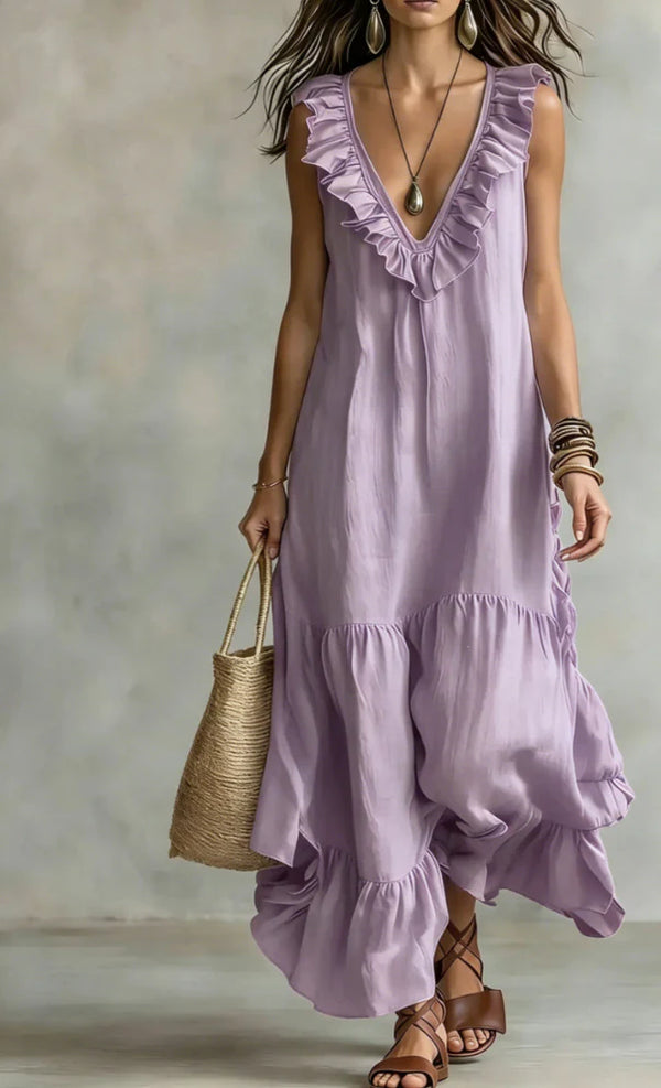 Alejandra™ Vestido Boho Sofisticado