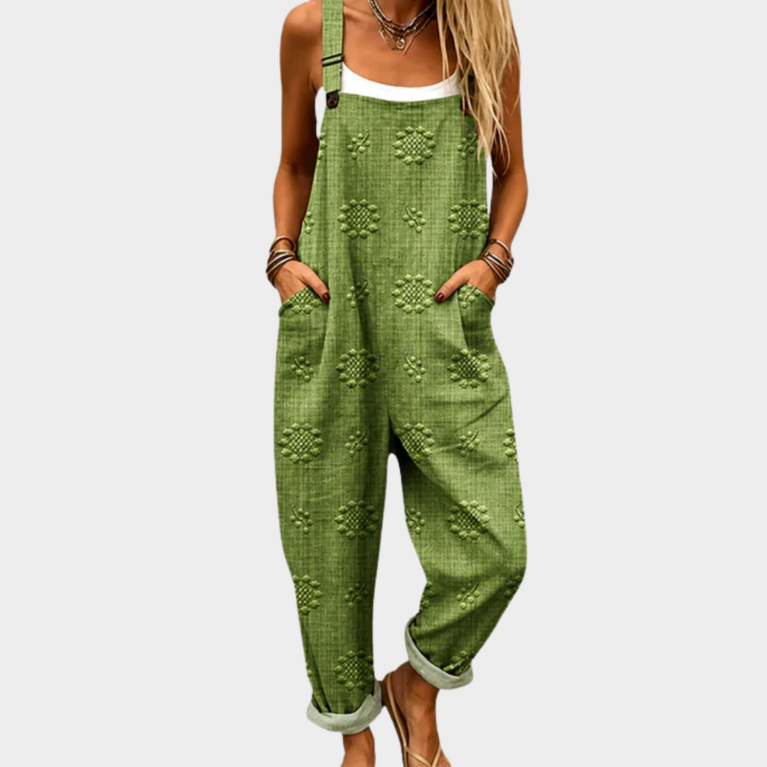 Cristina™ | Enterizo Estampado Cómodo