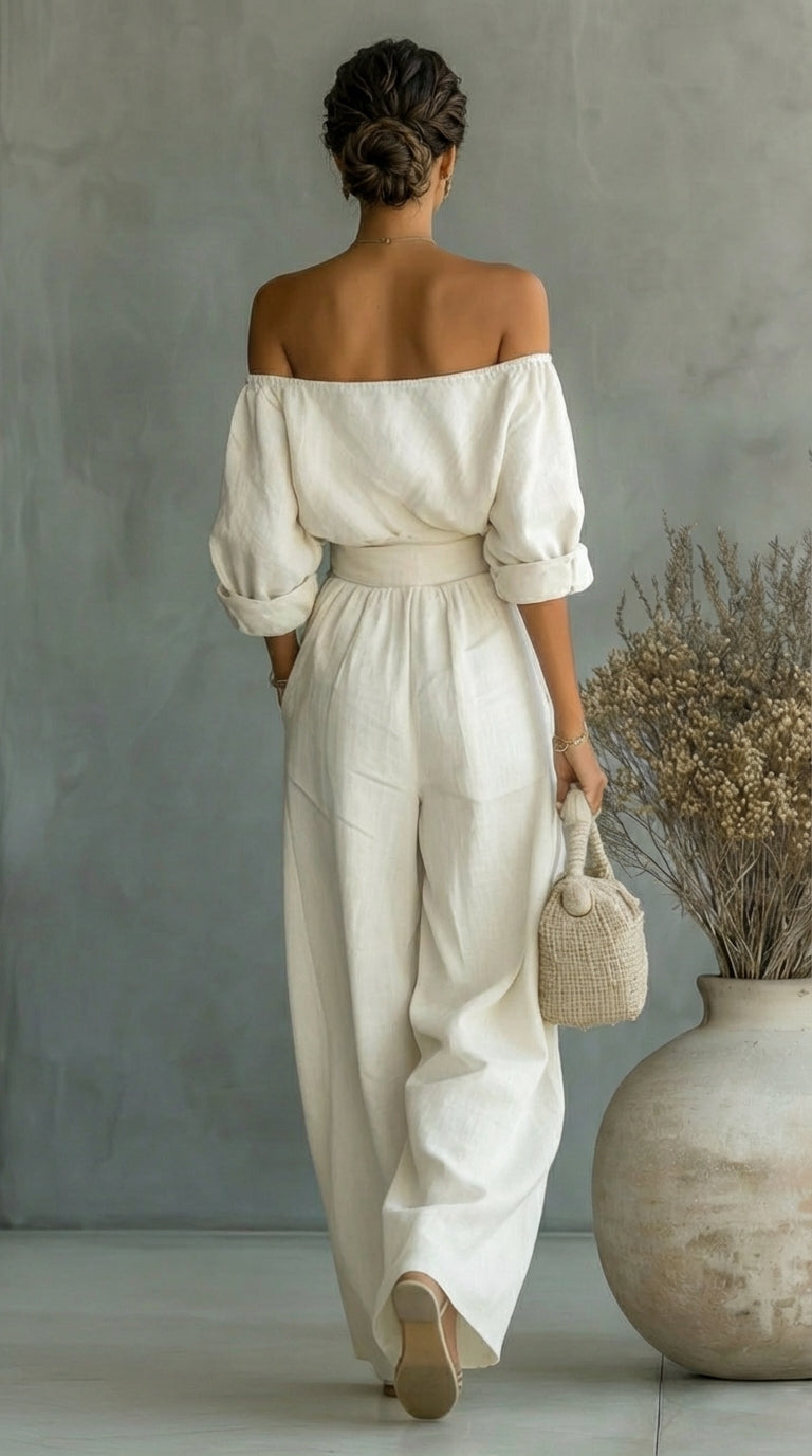 Arabela™ | Conjunto Efecto Lino de Verano