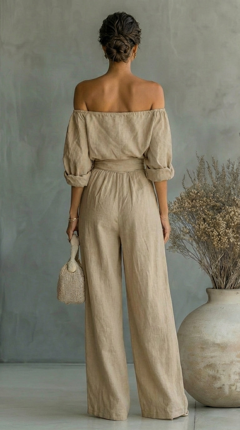 Arabela™ | Conjunto Efecto Lino de Verano