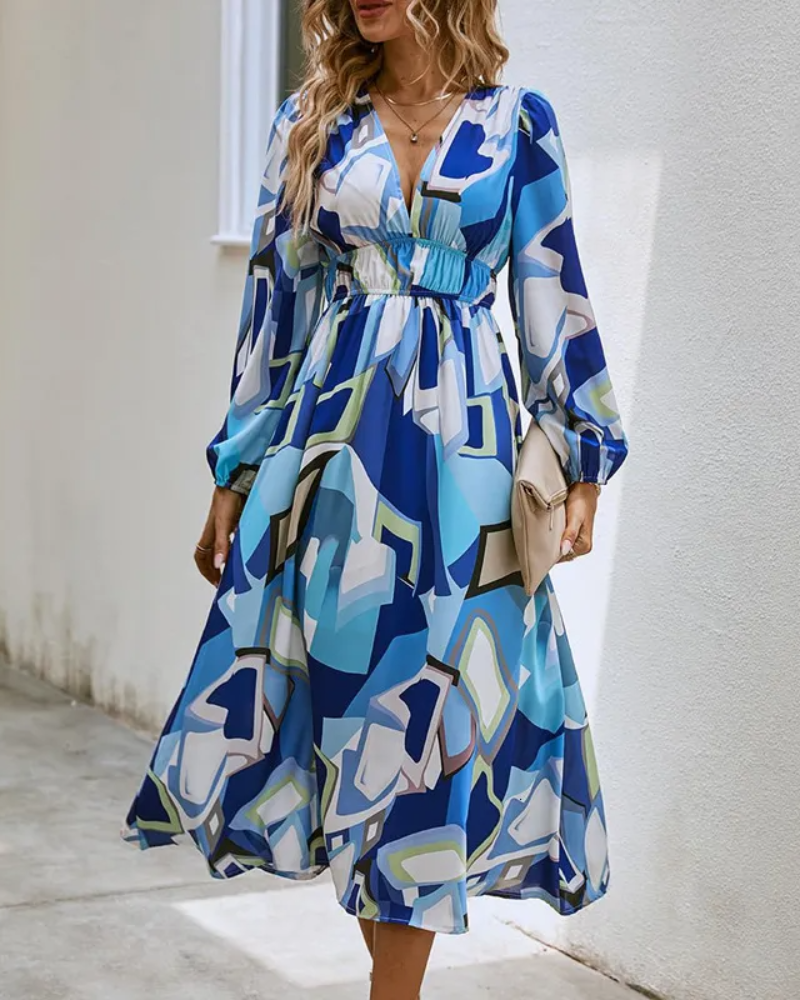 Celine™ | Vestido Femenino con Motivo Floral