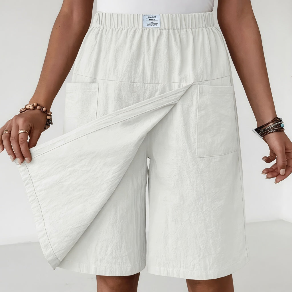 Libertine™ | Skort Cintura Elástica con Bolsillos
