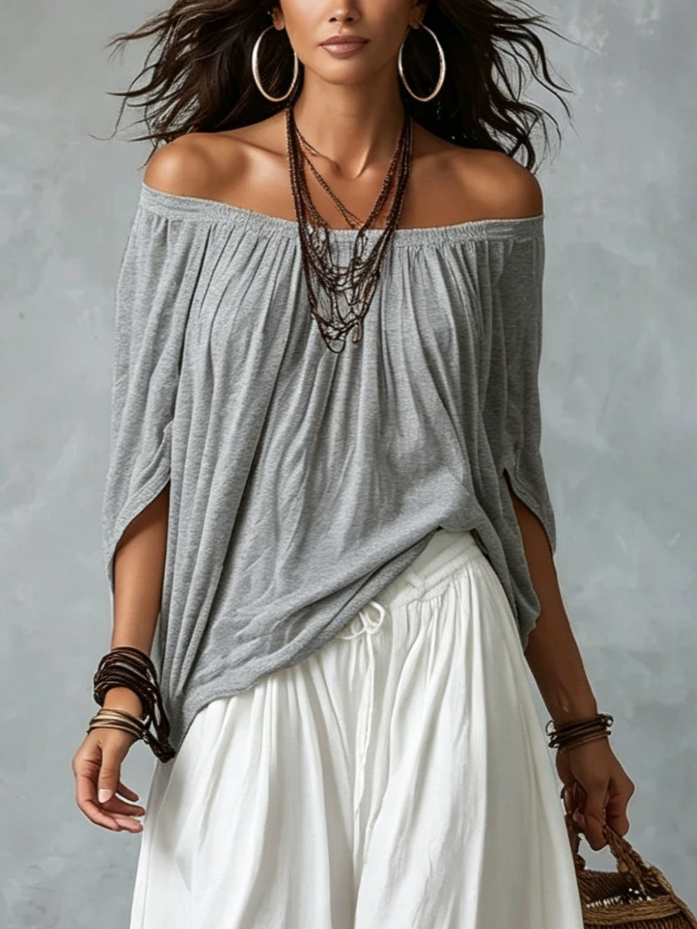 Guadalupe™ | Conjunto Bohemio Fluido con Manga Farol