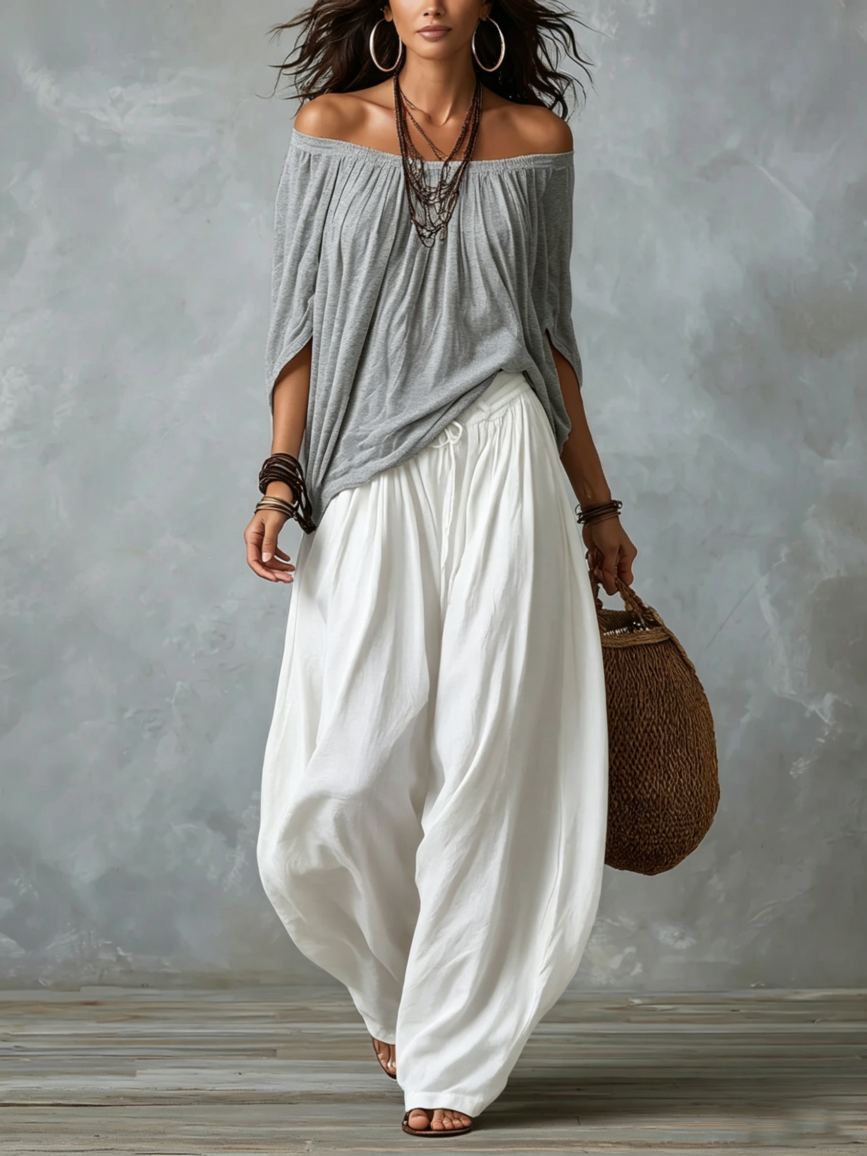 Guadalupe™ | Conjunto Bohemio Fluido con Manga Farol