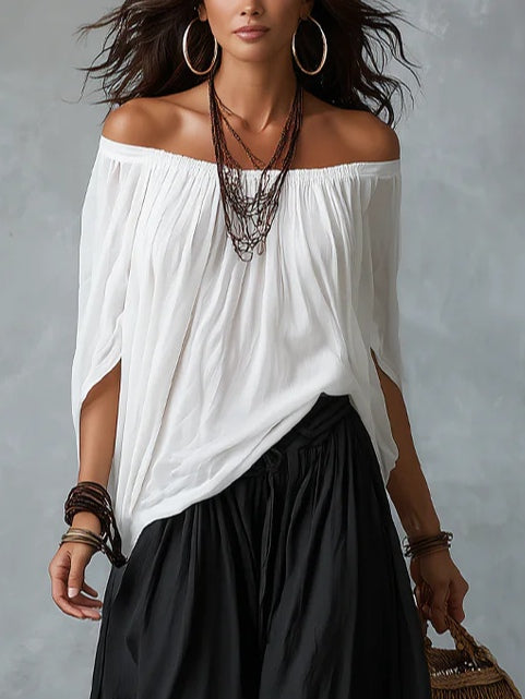 Guadalupe™ | Conjunto Bohemio Fluido con Manga Farol
