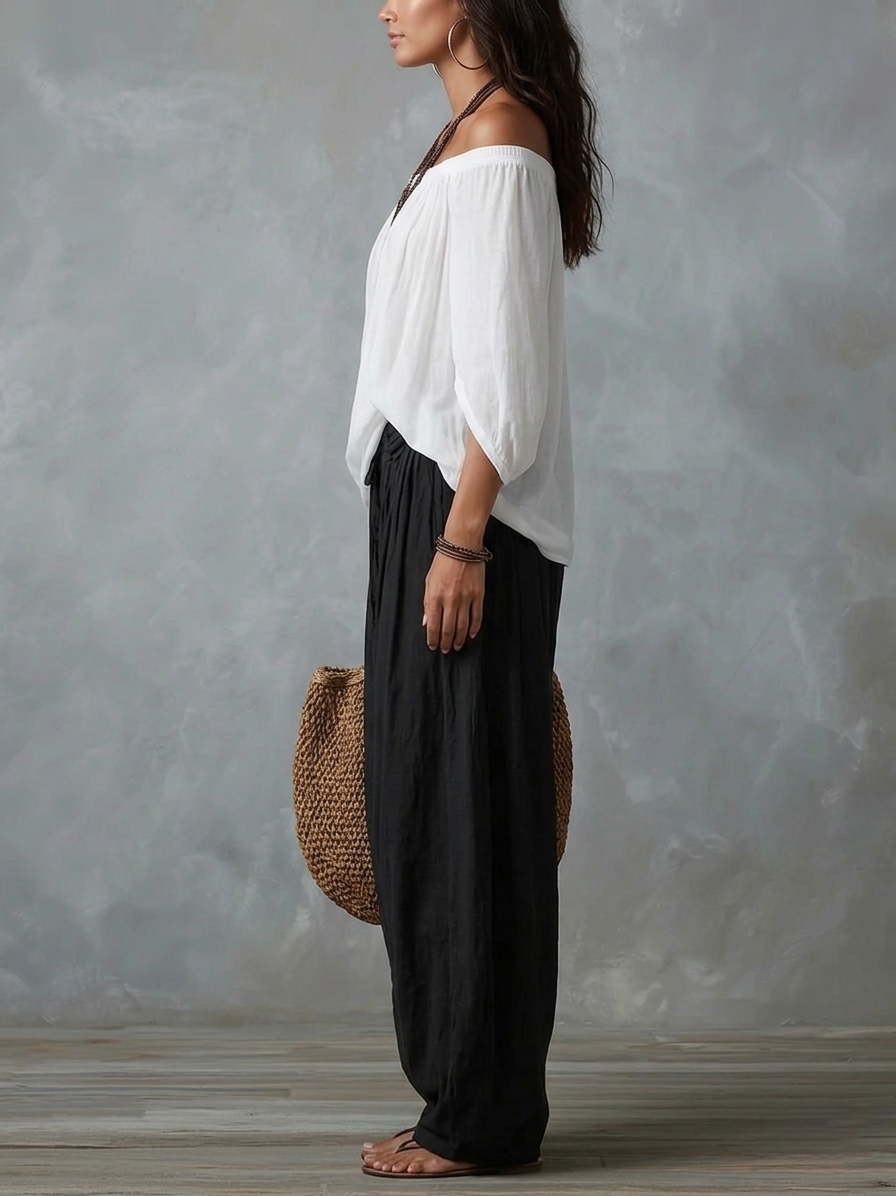 Guadalupe™ | Conjunto Bohemio Fluido con Manga Farol