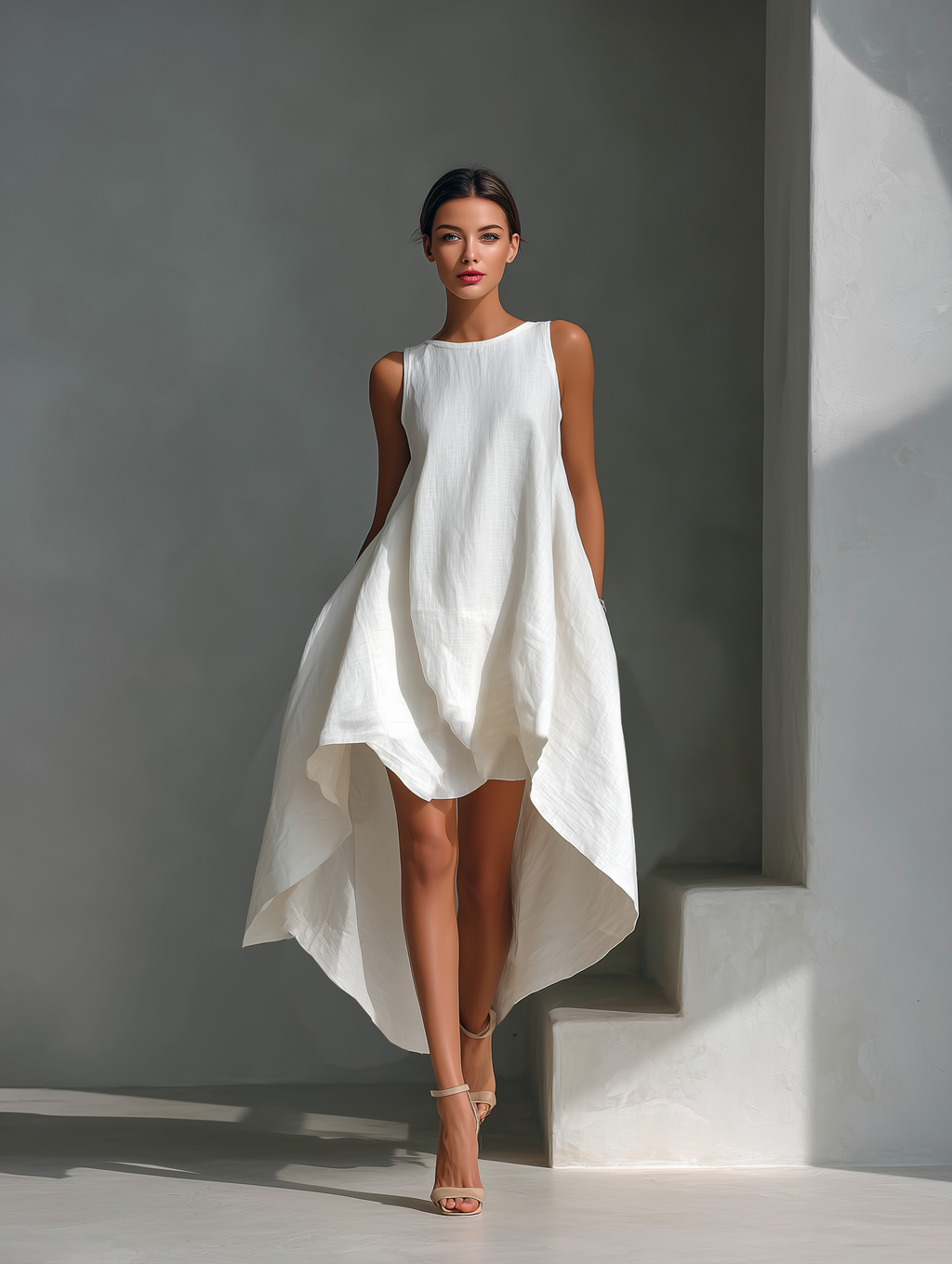 Victoria™ Vestido Cruzado Primaveral