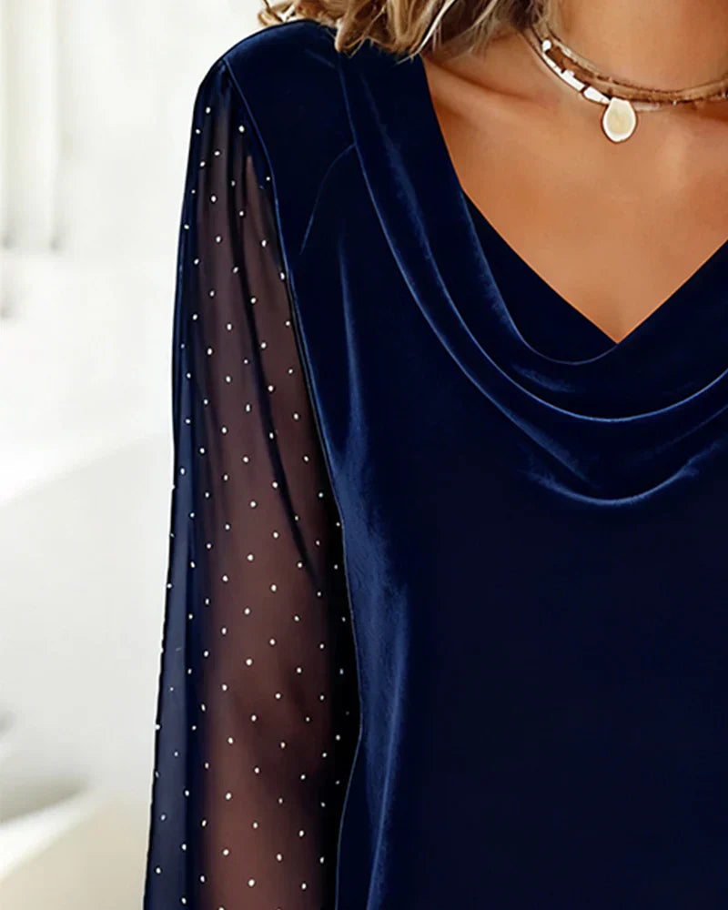 Andrea™ Blusa Floral de Lujo