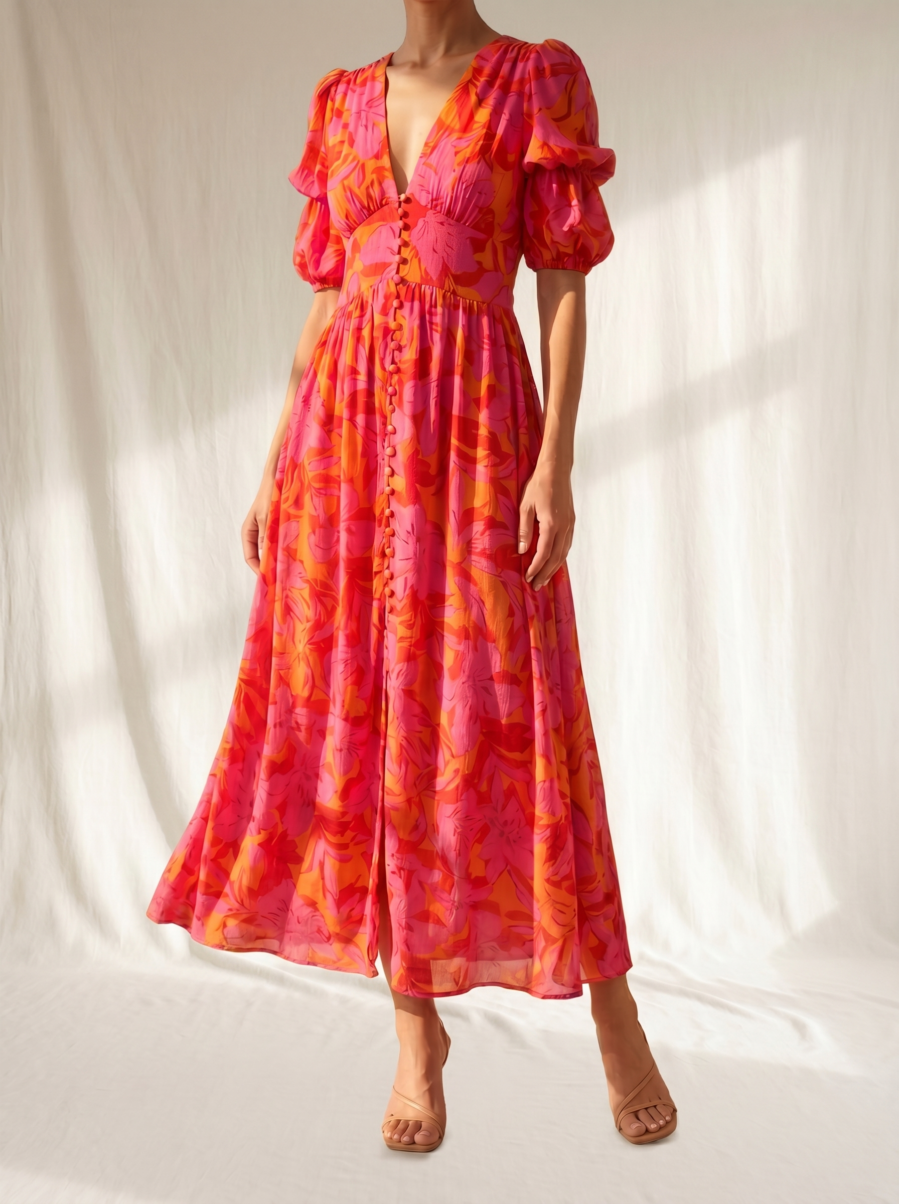 Armonía™ | Maxi Vestido Destello Solar