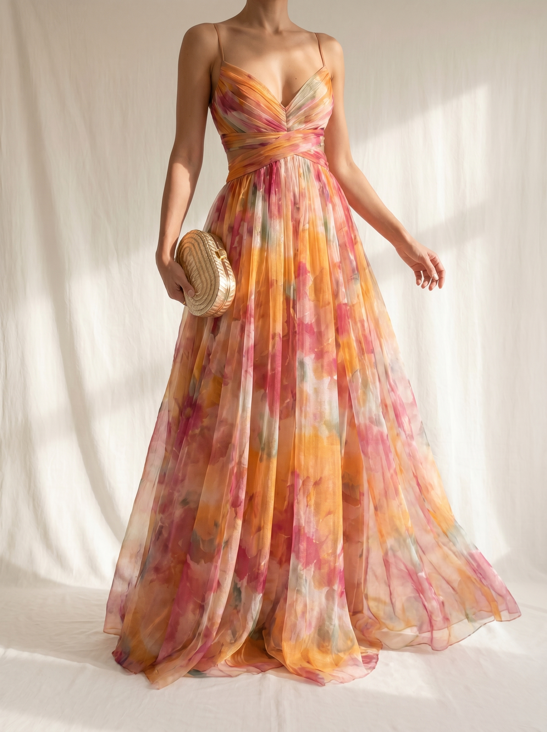 Giselle™ | Vestido Maxi Encantador con Estampado Floral