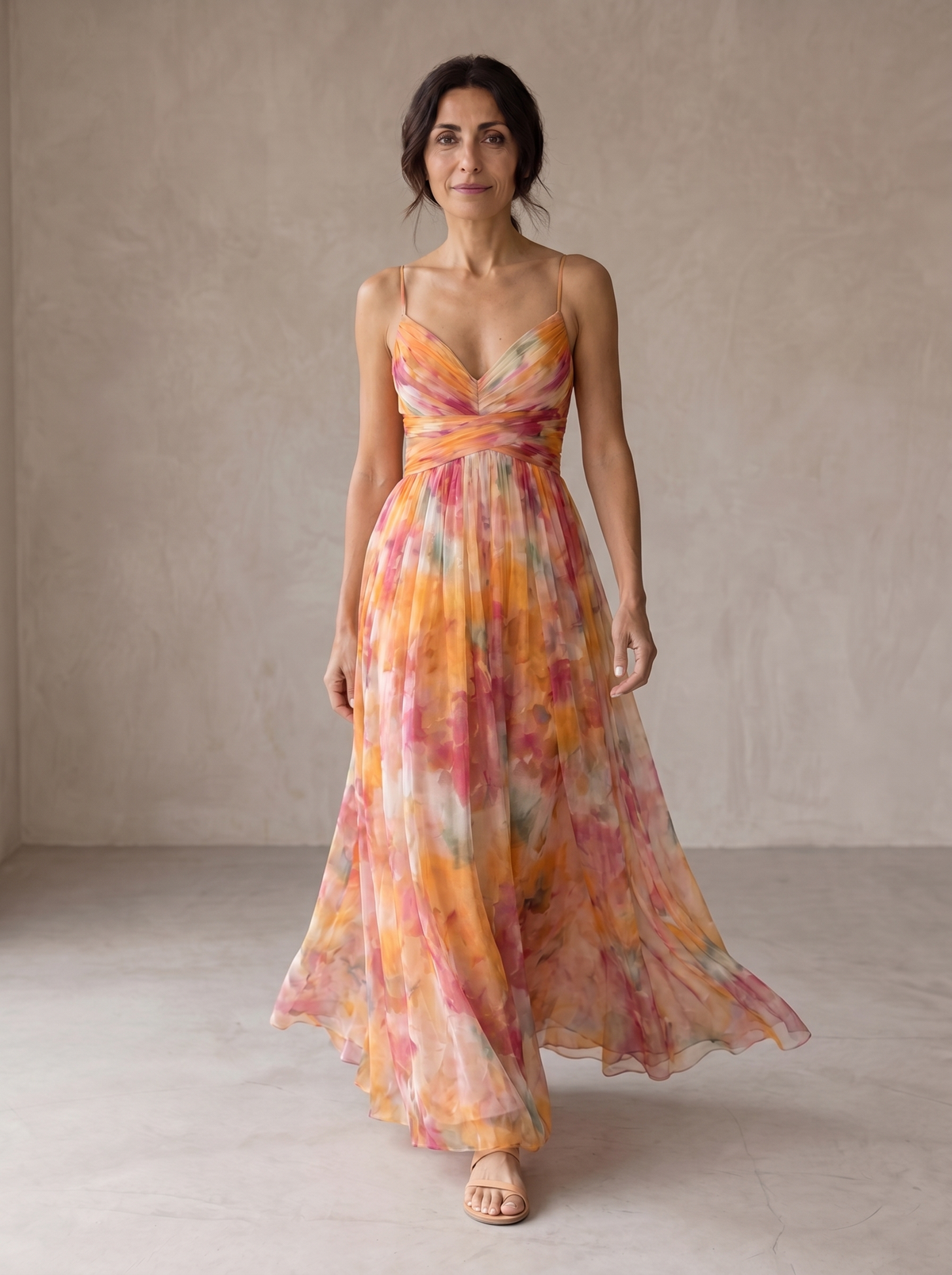 Giselle™ | Vestido Maxi Encantador con Estampado Floral